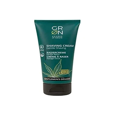 Afbeelding van GRN Gentlemen&#039;s Organic Scheercreme Hennep &amp; Hop 75ML