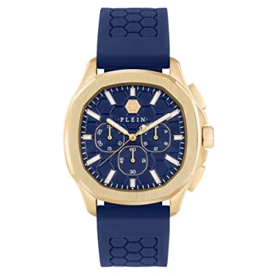 Afbeelding van Philipp Plein $keleton $pectre PWSAA0323 Horloge Siliconen Blauw Ø 44 mm
