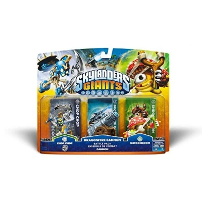 Afbeelding van Skylanders Giants: Battle Pack Chop Chop, Shroomboom, Dragonfire Kanon