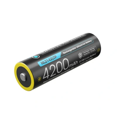 Afbeelding van Nitecore NL2142LTP Oplaadbare 21700 Li Ion batterij 4200mAh