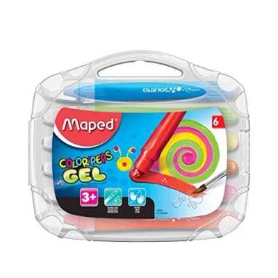 Afbeelding van Kredki Colorpeps Gel Zeelowe 6 stuks
