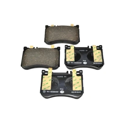 Afbeelding van HELLA 8DB 355 020 581 Remblokkenset Geschikt voor slijtage waarschuwingscontact MERCEDES BENZ: E Class Saloon, S Coupe