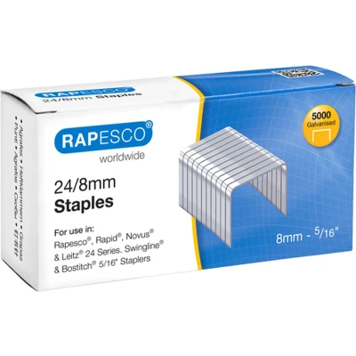 Afbeelding van Rapesco 24/8mm Verzinkt Nieten (doos 5000)