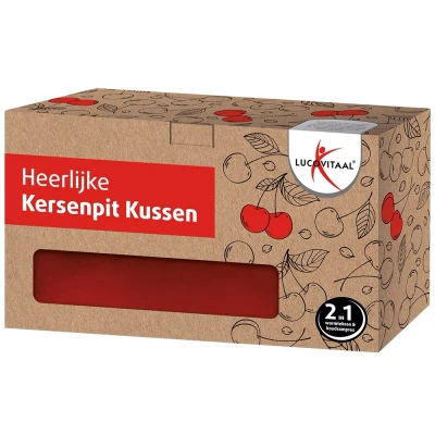 Afbeelding van Lucovitaal Kersenpit Kussen Vierkant 1ST