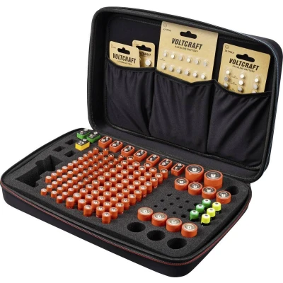 Afbeelding van VOLTCRAFT BB 146 1 Batterijkoffer Aantal cellen: AAA (potlood), AA (penlite), C (baby), D (mono), 9V (blok) (l x b