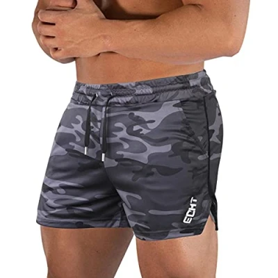 Afbeelding van Superora Ademende sportbroek met zakken voor heren, sportschool, training in de open lucht, Grijs B
