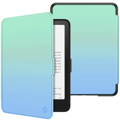Afbeelding van Fintie Kindle Paperwhite 7 inch (12e generatie) 2024 en Colorsoft Signature Edition (1e generatie), lichtgewicht beschermhoes met automatische slaap/wake, kleurverloop