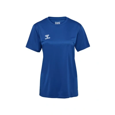 Afbeelding van Hummel Essential Tshirt basic, Dames, Maat: 44, True blue