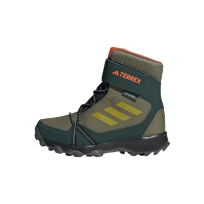 Afbeelding van adidas Performance Terrex SNOW CF R.RDY Unisex Snowboots voor kinderen, Maat: 36 2/3, Focus olive/pulse olive/impact orange Imitatieleer/ textiel