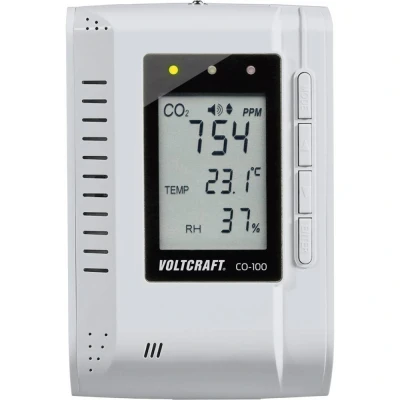 Afbeelding van VOLTCRAFT CO 100 Kooldioxidemeter 0 3000 ppm Met datalogger, Wandmontage