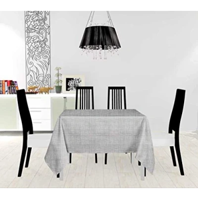 Image de Soleil docre nappe carrée galaxy 180x180 cm gris 814014