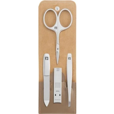 Afbeelding van Zwilling TWINOX manicureset 4 delig Taupe RVS