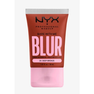 Afbeelding van Nyx Professional Makeup BARE WITH ME BLUR TINT Foundation, Dames, Maat: 30 g, Deep bronze