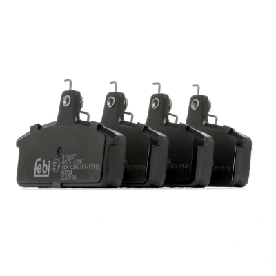 Afbeelding van FEBI BILSTEIN 170857 Remblokkenset Vooras Incl schroefset SUZUKI: Samurai Off Road Convertible, Road, Vitara I Cabrio