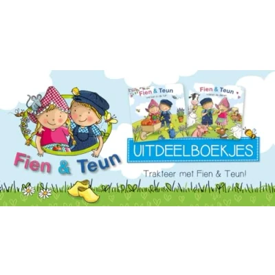 Afbeelding van Uitgeverij witte leeuw fien &amp; teun uitdeelboekjes 10st