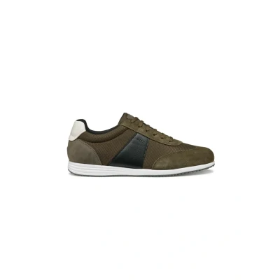Afbeelding van Geox U Arthien Sneakers laag, Heren, Maat: 46, Military black Textiel/ synthetisch