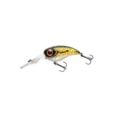 Afbeelding van Spro Fat Iris Deep Runner Hardlure 4cm 6,2g Brown Trout Plug