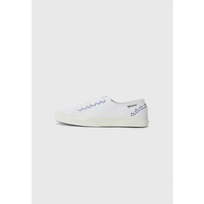 Afbeelding van Superga Unisex Sneakers laag, Maat: 37, White/blue ceramic Textiel