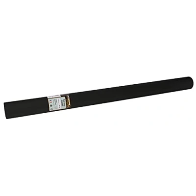 Afbeelding van Pro tafelkleed, ref. 802034l, wegwerptafelkleed gemaakt van versierd papier, unieke, esthetische en diepe versiering, rol 20 m lang 1,20 breed, kleur: zwart, in Frankrijk