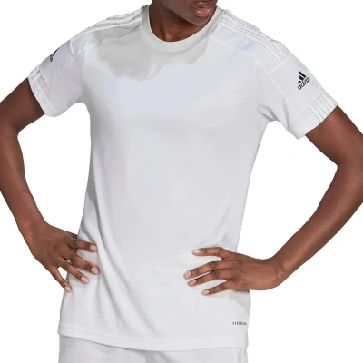 Afbeelding van adidas Performance Squadra 21 Sport Tshirt, Dames, Maat: Medium, White/white/black