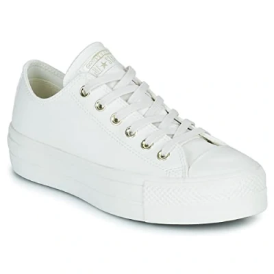 Afbeelding van Converse Chuck Taylor ALL STAR LIFT Sneakers laag, Dames, Maat: 37, Vintage white Kunststof