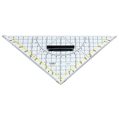 Afbeelding van Linex 100412006 Geodriehoek, 16 cm