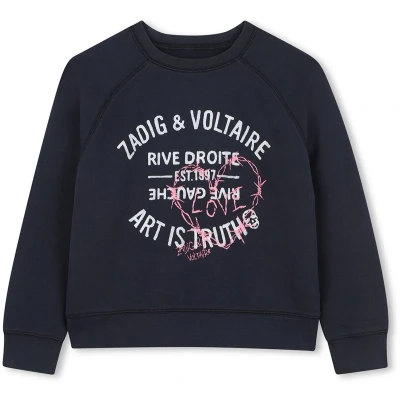 Afbeelding van Zadig &amp; Voltaire Sweater voor kinderen, Maat: 158, Night