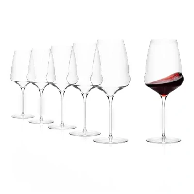 Afbeelding van Stolzle Cocoon 645 ml Bordeaux Wijnglazen Kristal 6 stuks