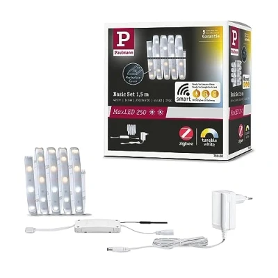 Afbeelding van Paulmann 78868 LED strip basisset Met connector (male) 230 V 1.5 m Warmwit