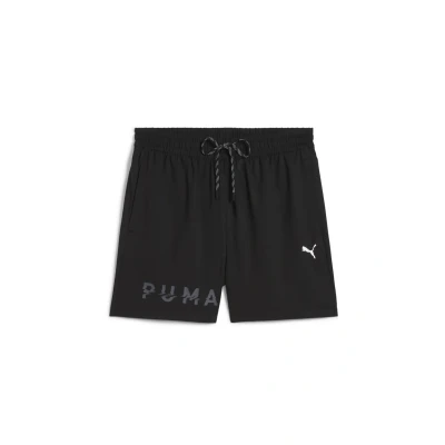 Afbeelding van Puma M Cloudspun Branded Korte broeken, Heren, Maat: Small, Black