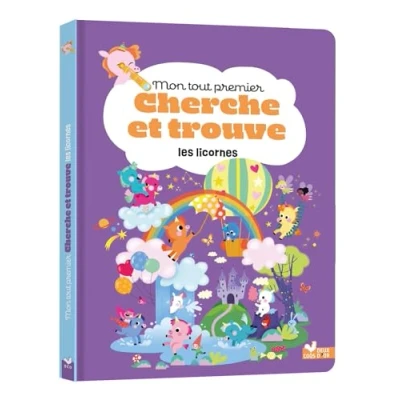 Afbeelding van Mon tout premier cherche et trouve les licornes