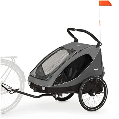 Afbeelding van Hauck Dryk Duo Fietskar Grey