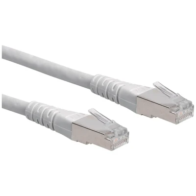 Afbeelding van ROLINE patchkabel Cat.6 (Klasse E) S/FTP (PiMF), grijs, 3 m