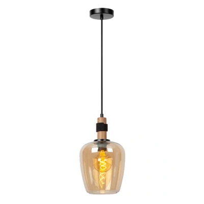 Afbeelding van Lucide ILONA Hanglamp Ø 22 cm 1xE27 Amber