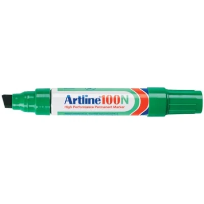 Afbeelding van Viltstift Artline 100 schuin 7.5 12mm groen