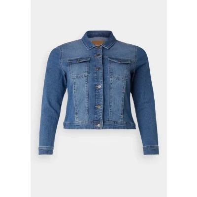 Afbeelding van ONLY CARMAKOMA CARWESPA LIFE DENIM JACKET MBD NOOS Dames Jas Maat 46