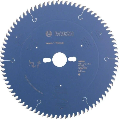 Afbeelding van Bosch Cirkelzaagblad Expert for Wood 250 x 30 2,5 mm 80 tanden