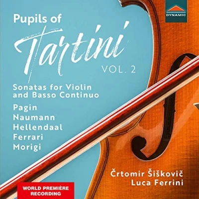 Afbeelding van Crtomir Siskovic &amp; Luca Ferrini Pupils Of Tartini, Vol.2 (Sonatas For Violin and Basso Continuo) (CD)