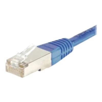 Image de Cordon patch RJ45 ftp CAT6 bleu 20m