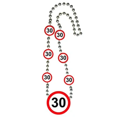 Afbeelding van Folat Ketting verkeersbord 30