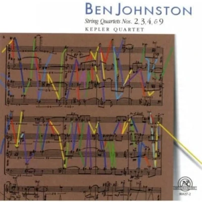 Afbeelding van Kepler Quartet Johnston: String Quartets Nos. 2, 3, 4, &amp; 9 (CD)