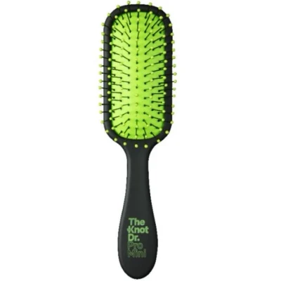 Afbeelding van The Knot Dr. Pro Mini Borstel Black Smaller Brush Pomelo Pad 1st