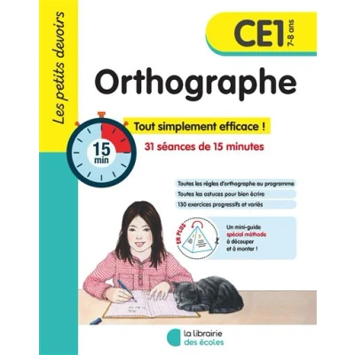Image de Les petits devoirs Orthographe CE1