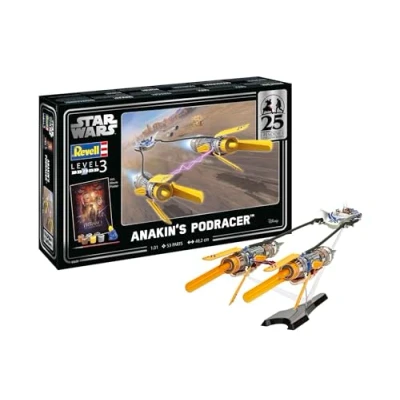 Afbeelding van 1:31 Revell 05639 &quot;EP1&quot; Anakin&#039;s Podrace Star Wars Geschenkset Plastic Modelbouwpakket