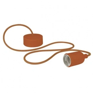 Afbeelding van Pendel Vellight (E27, Siliconen, Bruin)