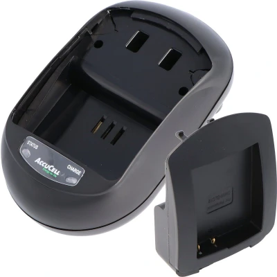 Afbeelding van AccuCell snellader geschikt voor Panasonic DMW BLC12, GH2