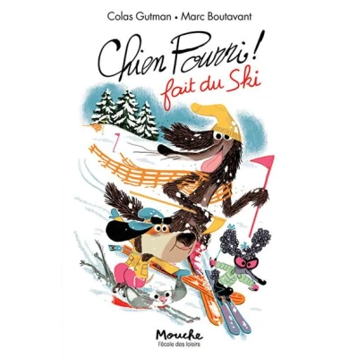 Image de Chien Pourri fait du ski
