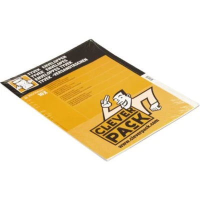 Afbeelding van Envelop CleverPack tyvek E4 305x394mm zelfklevend wit 10st