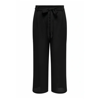 Afbeelding van CARLUX LIFE PALAZZO ANKLE PANT NOOS Black