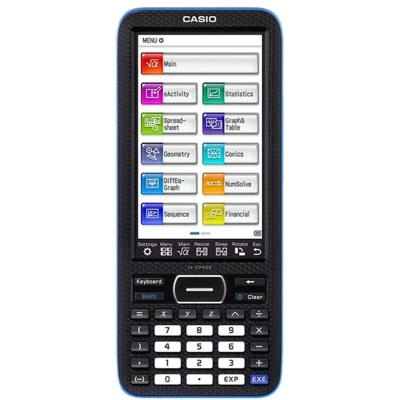Afbeelding van Casio FX CP400 Grafische rekenmachine Zwart Aantal displayposities: 25 werkt op batterijen (b x h d) 89 21.1 206 mm